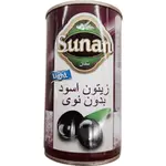 Sunan Olives Black Pitted 370g